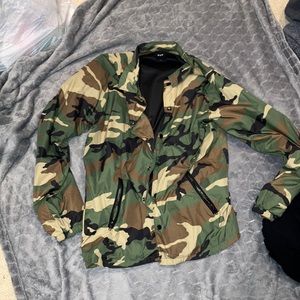 HUF camo jacket